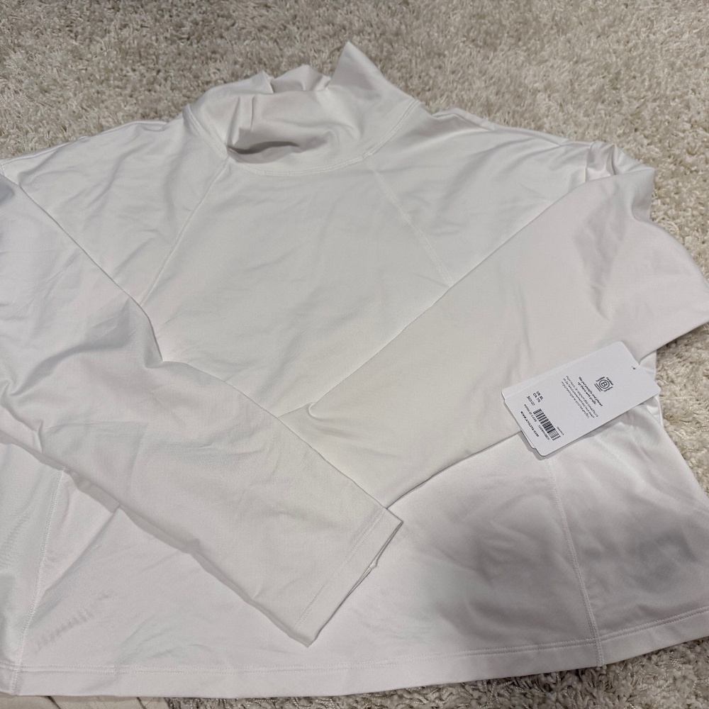 NWT Athleta Mock Turtleneck Top XL